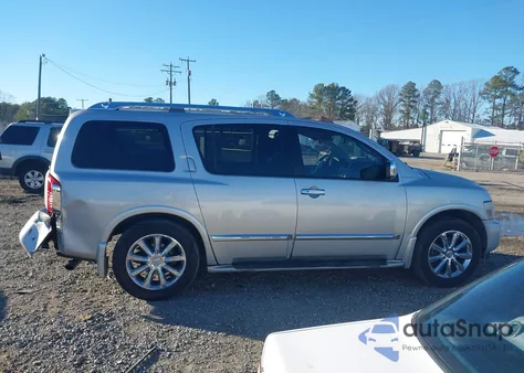 2008 Infiniti Qx56 z USA, uszkodzony, nr VIN 5N3AA08C58N914214